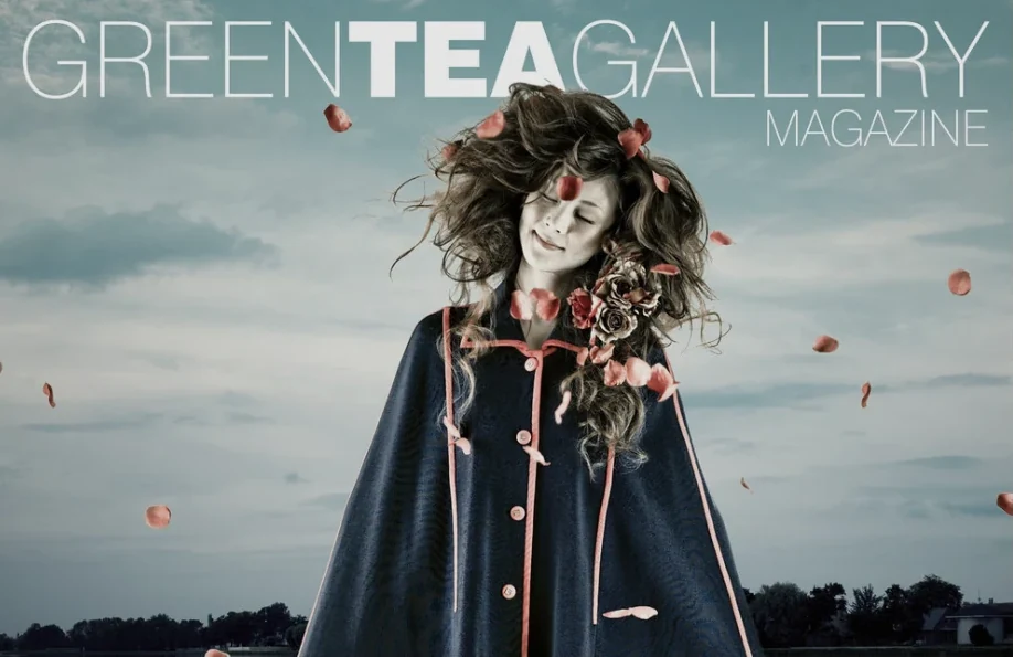 The cover of Green Tea Gallery Magazine