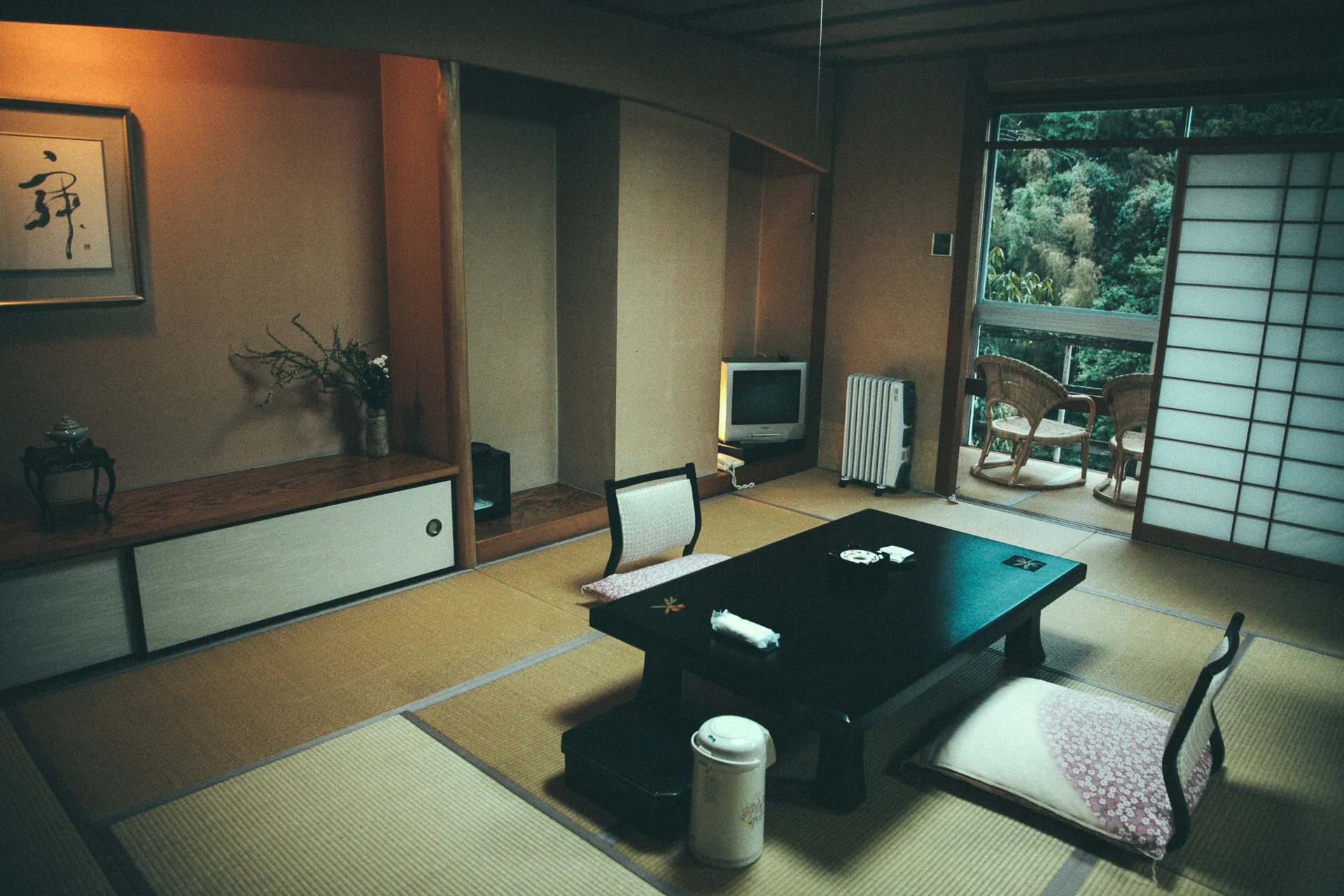 Our tatami room at the hotel