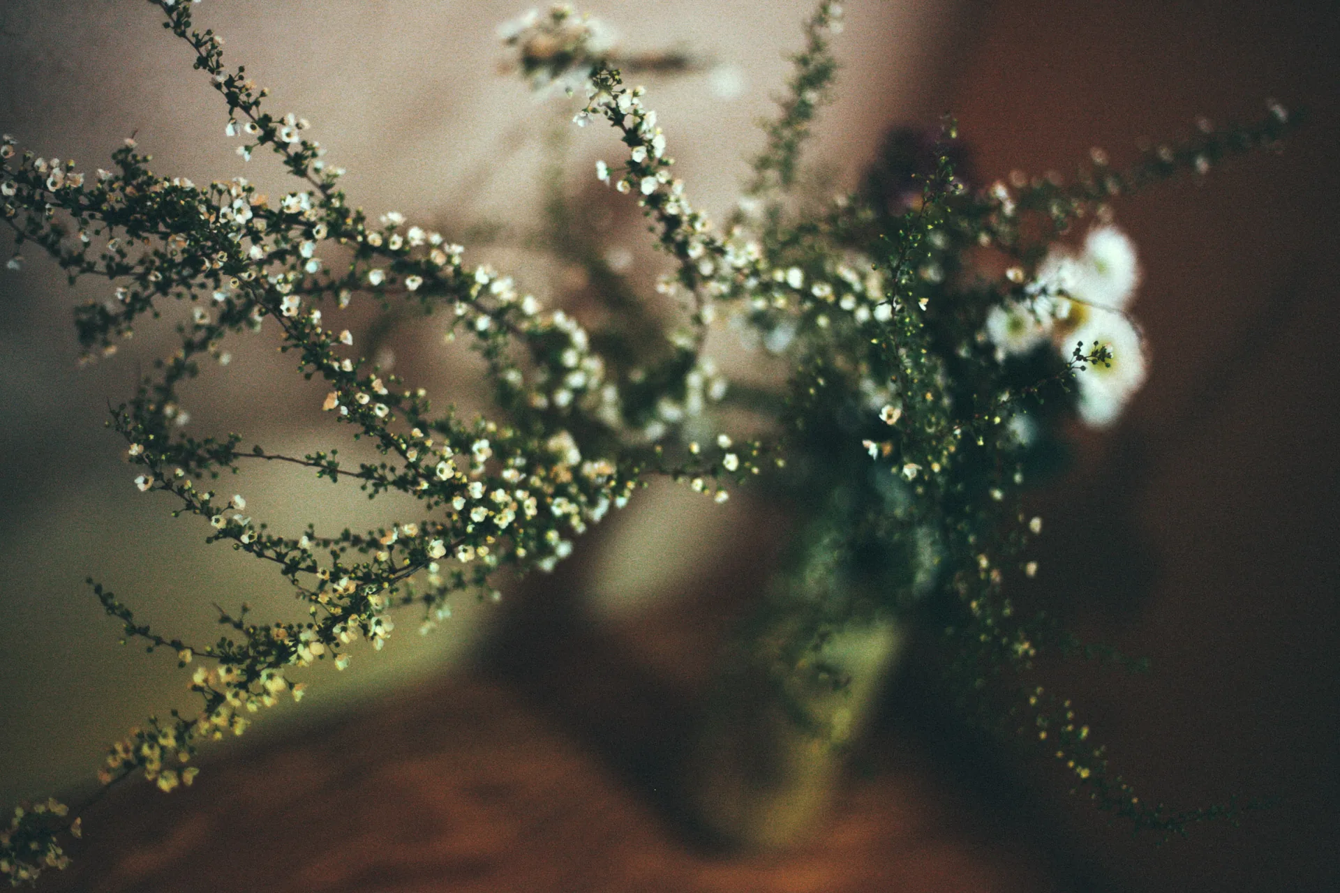 A flower arrangement at the hotel