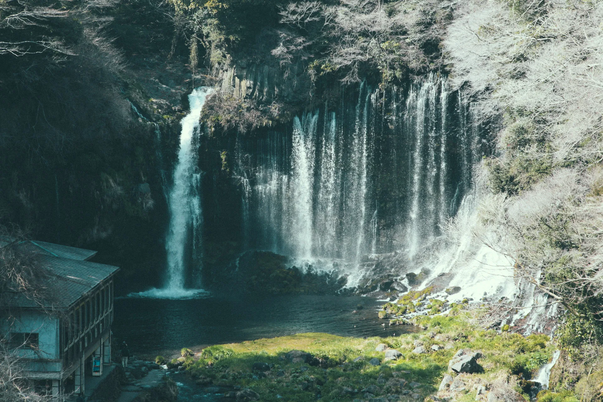 Shiraito Falls from above